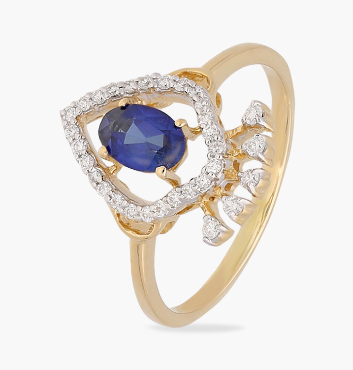 The True-Blue Talia Ring